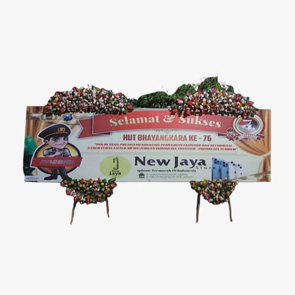 Papan jumbo selamat 5 meter