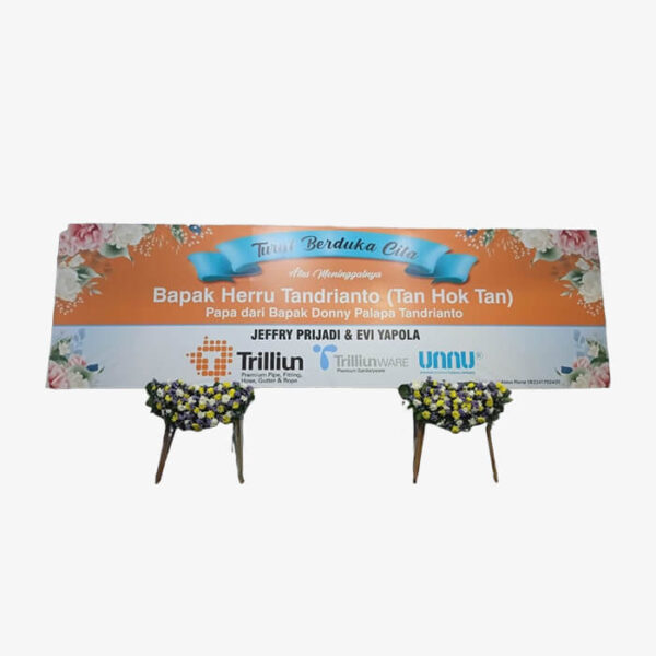 Papan jumbo selamat 5 meter